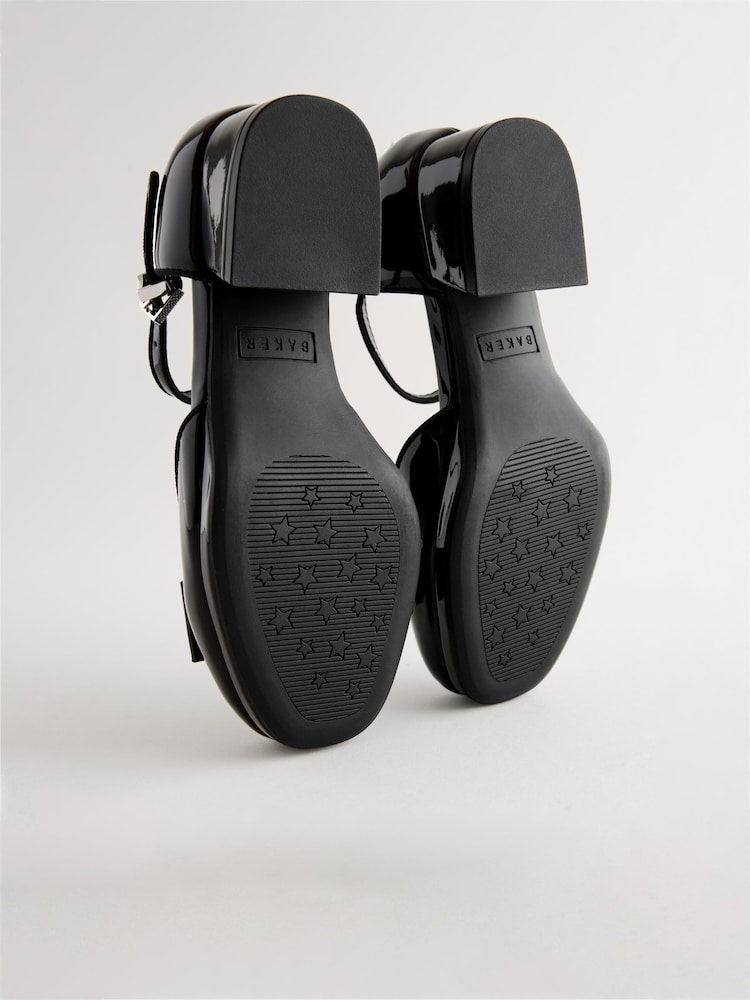 Negro - Baker by Ted Baker Girls Platform Heel Ocassion Bow Shoes - Imagen 8 de 8 Negro - Baker by Ted Baker Girls Platform Heel Ocassion Bow Shoes - Imagen 8 de 8