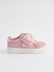 وردي - حذاء رياضي للبنات بفيونكة تشكيلة Organza من Baker by Ted Baker - صورة 2 من 5