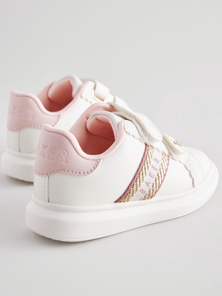 Baker by Ted Baker Girls Branded Tape Chunky Trainers - Image 4 of 7