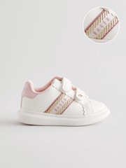 Bela - Baker by Ted Baker dekliški športni copati z blagovno znamko in trakom - Slika 7 iz 7