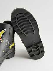 Black Pokemon Ankle Wellies - Image 5 of 5