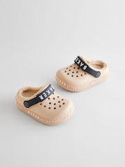 Baker By Ted Baker Borg Lined Clog Slippers - Image 2 of 5