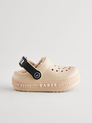 Baker By Ted Baker Borg Lined Clog Slippers - Image 3 of 5