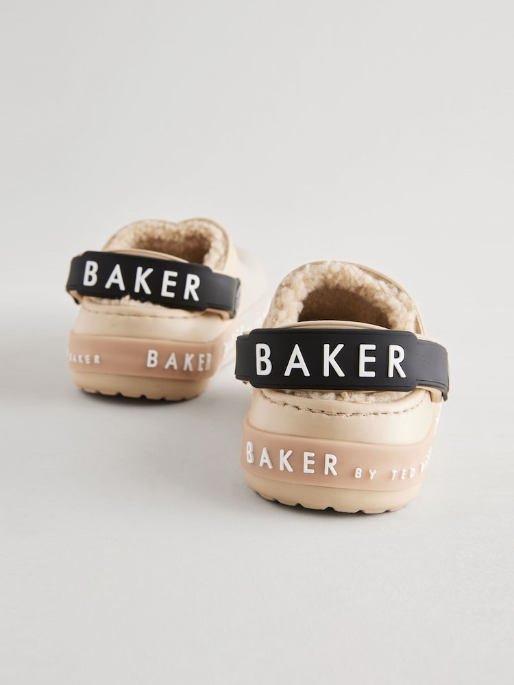 Pierre lumineuse - Baker by Ted Baker Borg Chaussons sabots doublés - Image 4 of 5