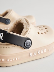 Baker By Ted Baker Borg Lined Clog Slippers - Image 5 of 5