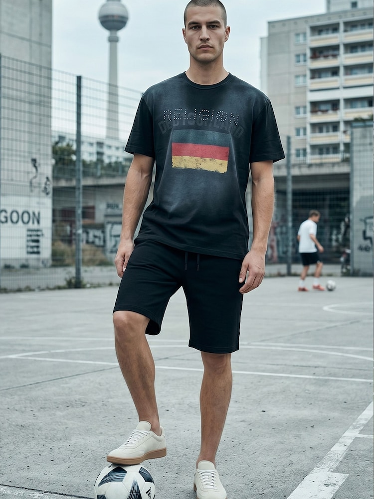 Religion Black Germany T-Shirt - Image 1 of 7 Religion Black Germany T-Shirt - Image 1 of 7