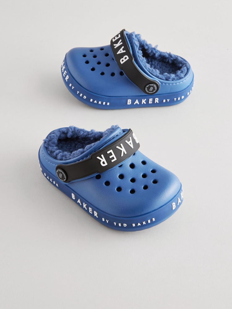 Blue Light Up - Pantuflas tipo zuecos con forro de borreguito de Baker by Ted Baker - Imagen 1 de 7 Blue Light Up - Pantuflas tipo zuecos con forro de borreguito de Baker by Ted Baker - Imagen 1 de 7