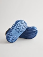Синий с подсветкой - Baker by Ted Baker Искусственный мех с подкладкой сабо Тапочки - Image 5 of 7