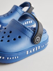 Синий с подсветкой - Baker by Ted Baker Искусственный мех с подкладкой сабо Тапочки - Image 7 of 7