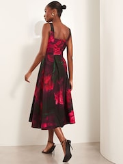 Rochie midi Lipsy cu gât pătrat de bal de absolvire - Image 4 of 4