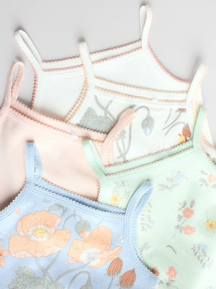 Floral bleu - débardeur Bébé Bodies 5 Lot - Image 10 of 13