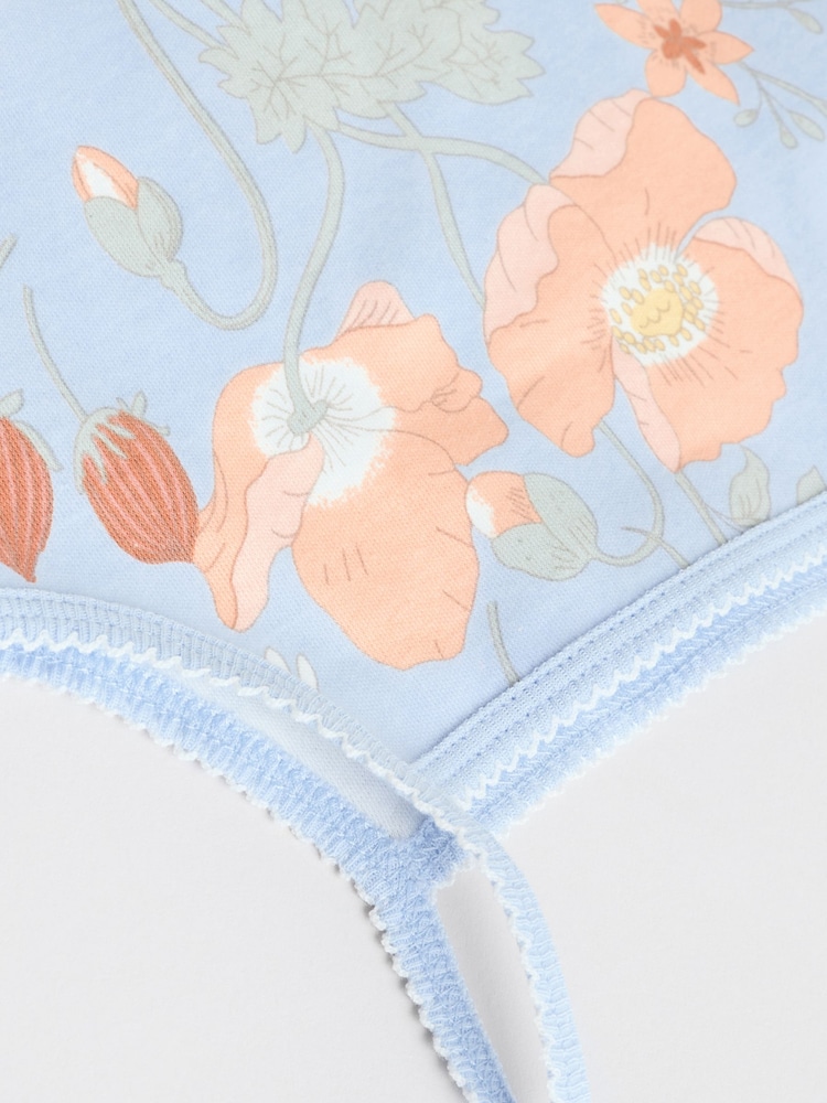 Floral bleu - débardeur Bébé Bodies 5 Lot - Image 11 of 13