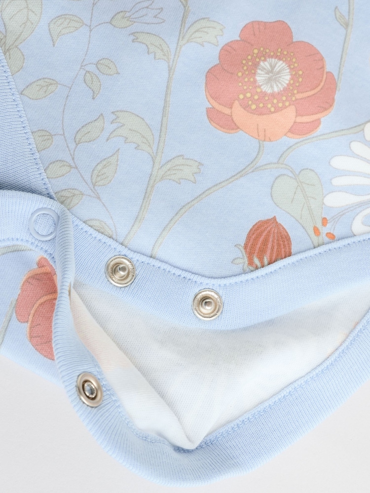 Floral bleu - débardeur Bébé Bodies 5 Lot - Image 12 of 13