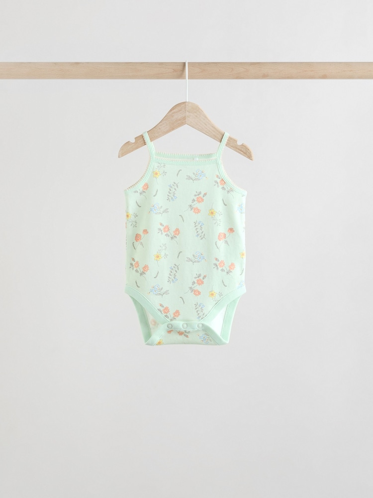 Floral bleu - débardeur Bébé Bodies 5 Lot - Image 5 of 13