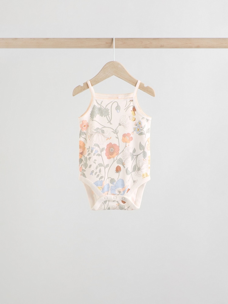 Floral bleu - débardeur Bébé Bodies 5 Lot - Image 7 of 13