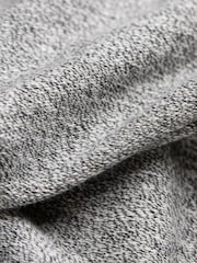 FatFace Grey Textured Crew T-Shirt - Image 6 of 6