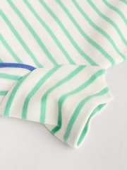 Multi Bright Stripe Short Sleeve Bodysuits 5 Pack - Image 12 of 13