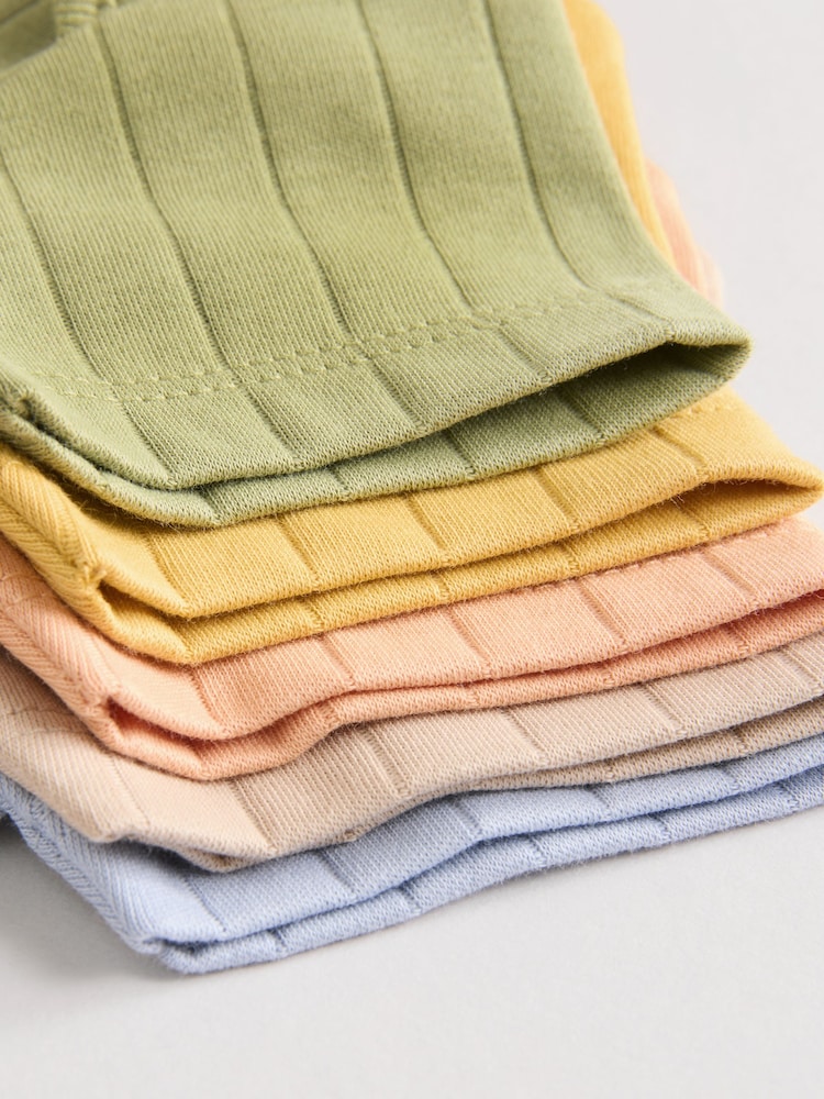 Multi Baby Short Sleeve Bodysuits 5 Pack - Image 12 of 12