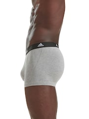 adidas Multi Active Flex Cotton 3 Pack Boxers 5inch - Image 4 of 9