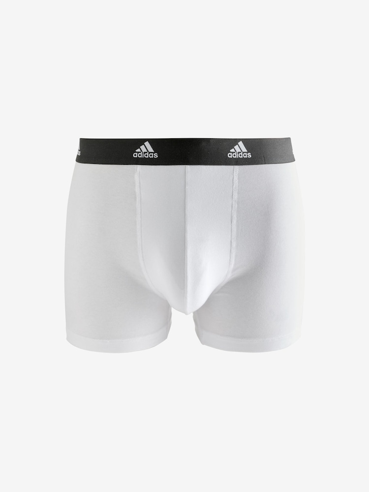 adidas Multi Active Flex Cotton 3 Pack Boxers 5inch - Image 9 of 9