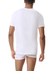 adidas Multi Crew Neck 100% Cotton T-Shirts 3 Pack - Image 3 of 8