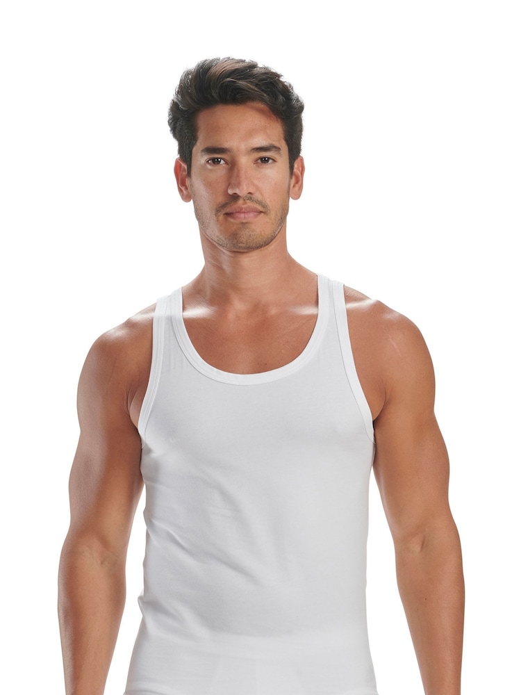 Pack de 2 camisetas deportivas elásticas sin mangas de adidas - Imagen 1 de 6 Pack de 2 camisetas deportivas elásticas sin mangas de adidas - Imagen 1 de 6