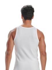 Белый - Набор из 2 маек adidas Active Flex - Изображение 3 из 6