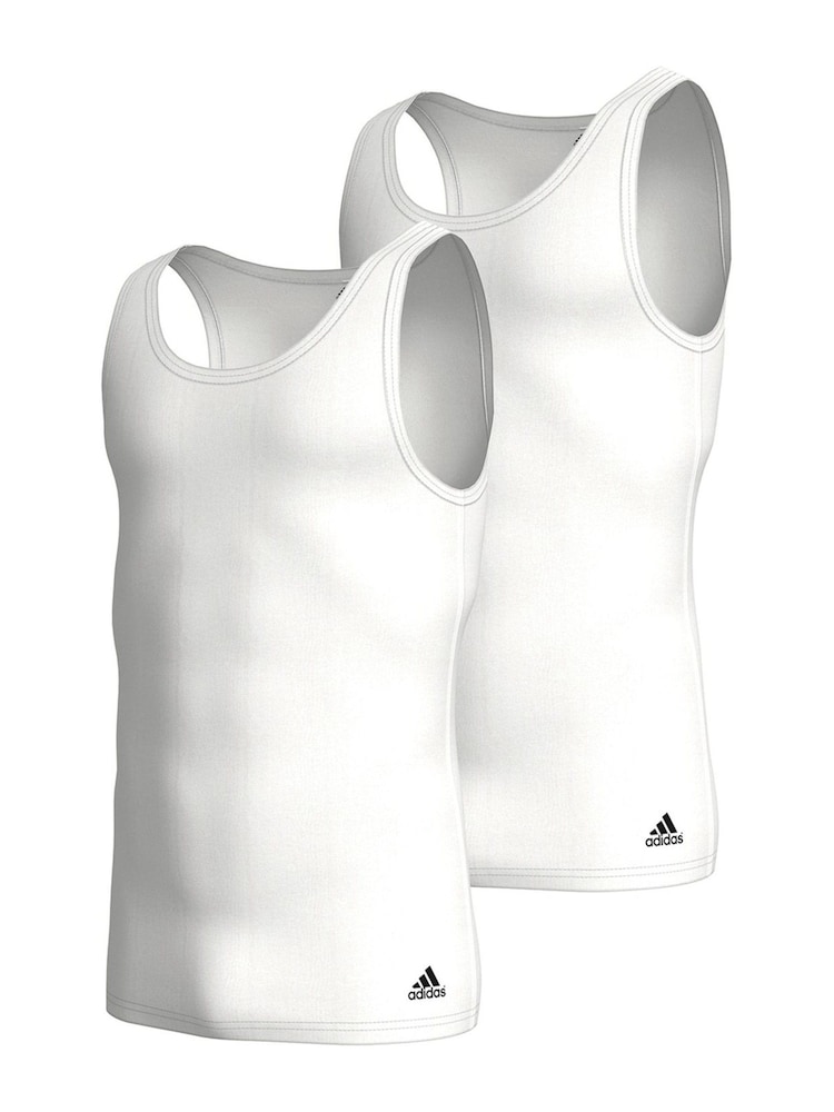Белый - Набор из 2 маек adidas Active Flex - Изображение 6 из 6