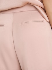 JD Williams Pink Satin Wide Leg Trousers - Image 4 of 4