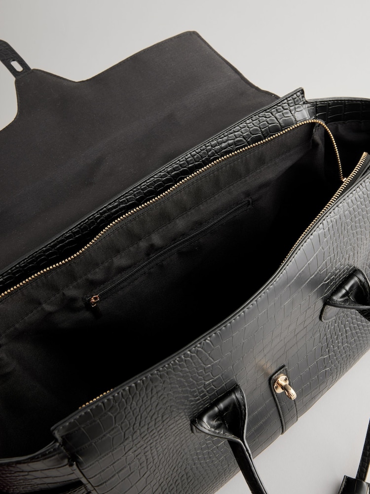 Black Tote Bag - Image 9 of 9 Black Tote Bag - Image 9 of 9