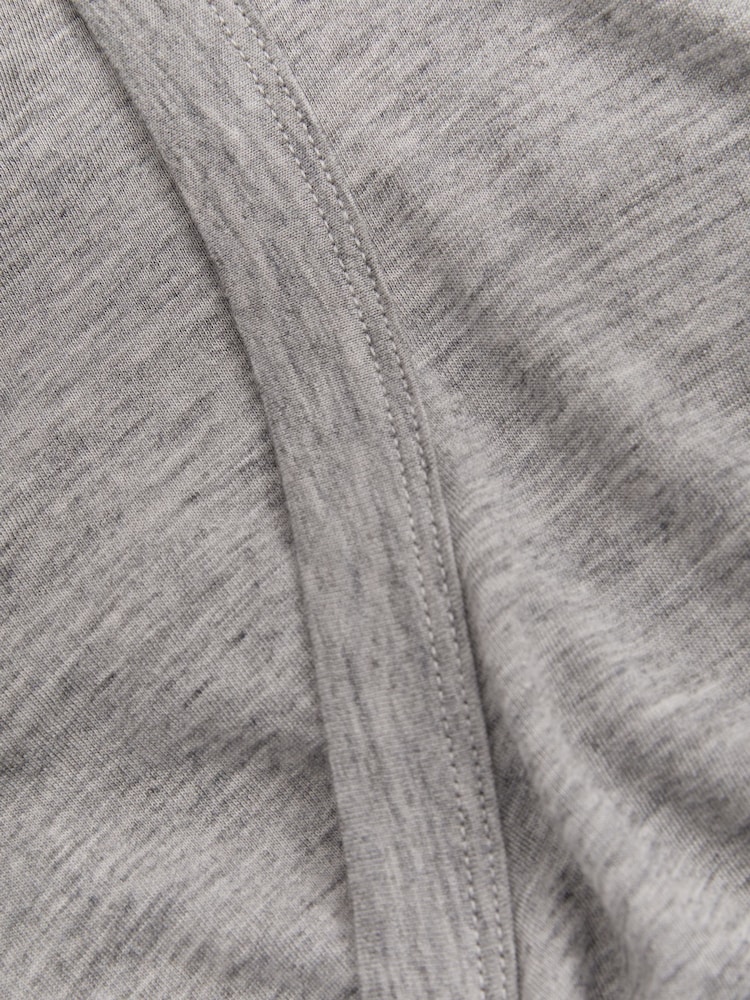 Reiss Grey Charlie Layered Long-Sleeve Top - Image 5 of 5