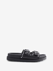 Simply Be Hardware Zwei Schnallenriemen Sandalen in extra breiter Passform - Bild 5 von 5