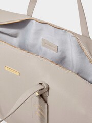 Katie Loxton Taupe Weekend Holdall Bag - Image 5 of 5