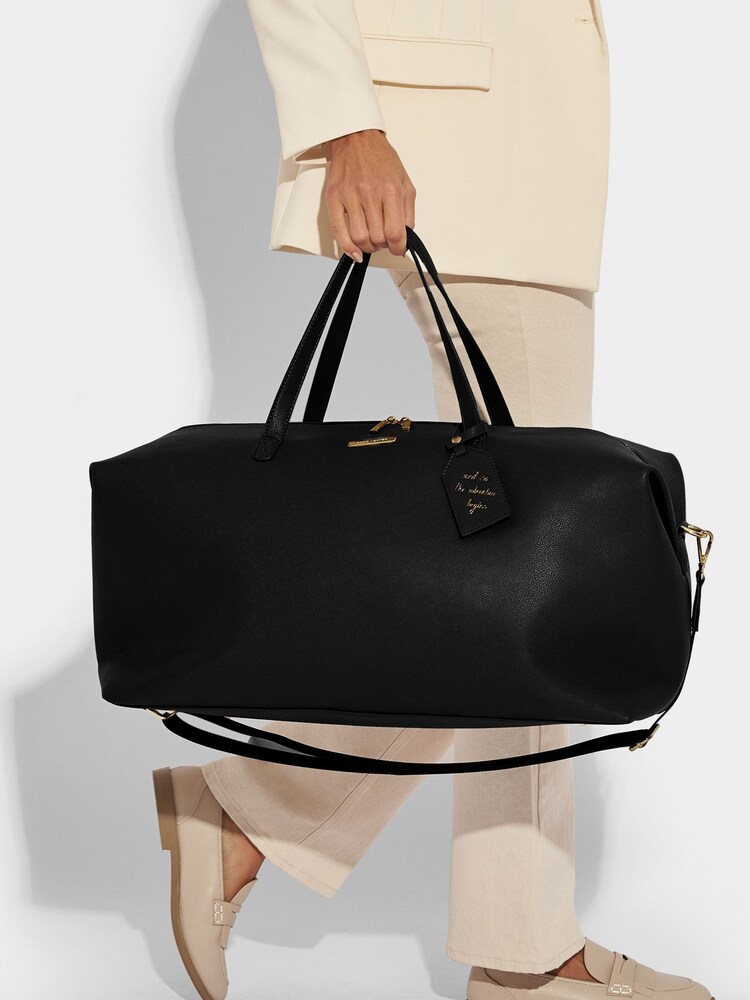 Katie Loxton Black Weekend Holdall Bag - Image 1 of 4