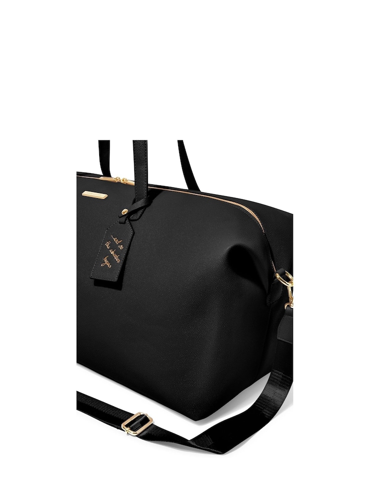 Katie Loxton Black Weekend Holdall Bag - Image 2 of 4