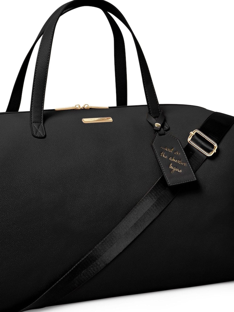 Katie Loxton Black Weekend Holdall Bag - Image 2 of 4 Katie Loxton Black Weekend Holdall Bag - Image 2 of 4