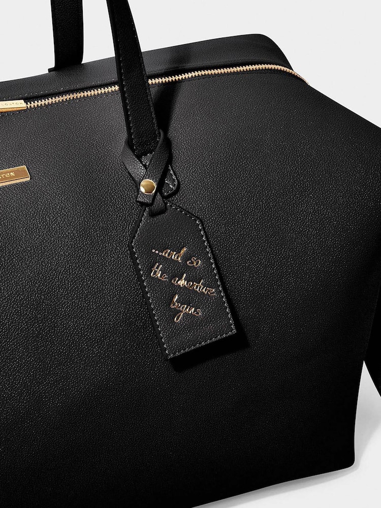 Katie Loxton Black Weekend Holdall Bag - Image 5 of 5