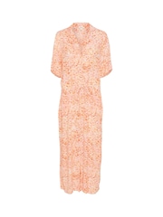 Soaked in Luxury Zaya Cropped Leg Half Sleeve Pink Jumpsuit - Image 5 of 6