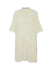 Soaked in Luxury Cream Wynter Knee Length Shirt Dress - Image 4 of 5