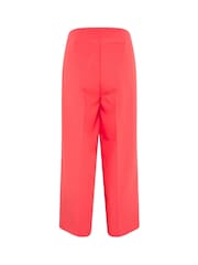 Soaked in Luxury Red Corinne High-Waisted Culotte Trousers - Image 5 of 5