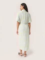 Soaked in Luxury Wynter Midi Half Sleeve Shirt Dress - Image 2 of 5