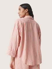 Soaked in Luxury Belira Striped Casual Fit Shirt - Image 2 of 5