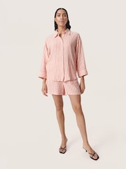 Soaked in Luxury Belira Striped Casual Fit Shirt - Image 3 of 5