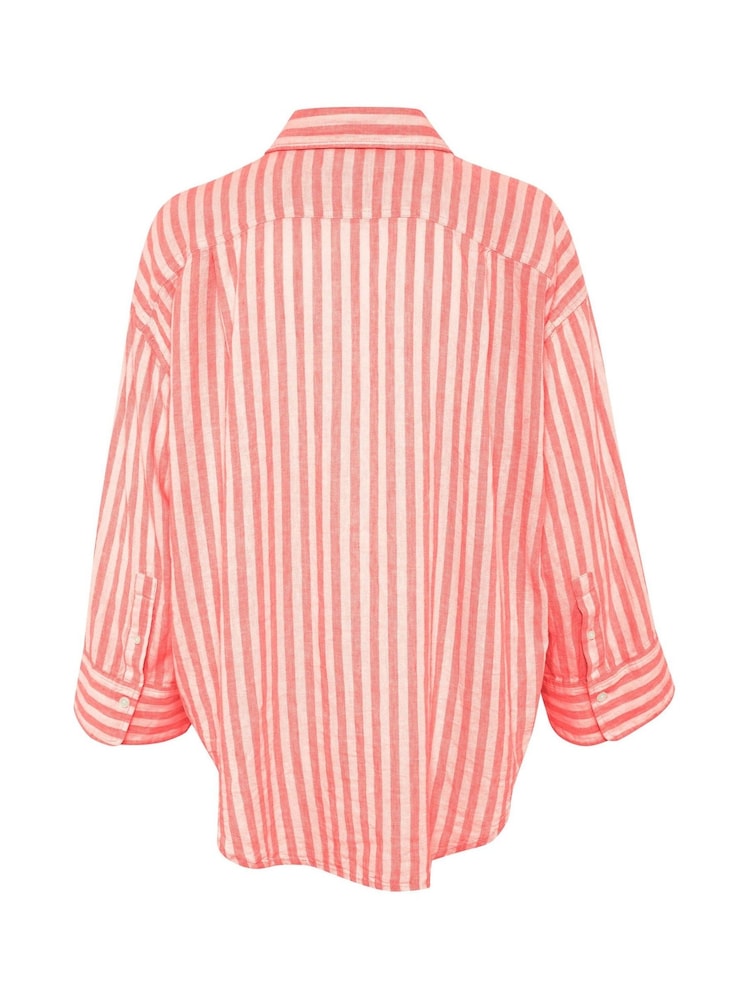 Soaked in Luxury Belira Striped Casual Fit Shirt - Image 5 of 5