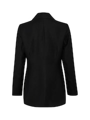 Soaked in Luxury Malia Fitted Single-Breasted Black Blazer - Image 5 of 5