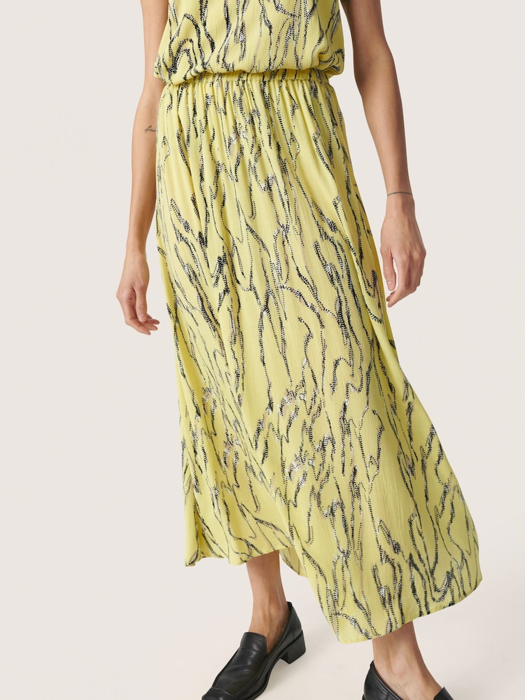 Soaked in Luxury Zaya Elastic Waist Maxi Skirt - Image 1 of 6