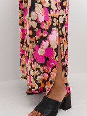 Kaffe Pollie High Waist Pockets Black Maxi Skirt - Image 4 of 6