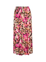 Kaffe Pollie High Waist Pockets Black Maxi Skirt - Image 5 of 6