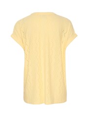 Kaffe Rachel Short Sleeve Eyelet Black Blouse - Image 6 of 6