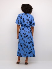Kaffe Arina Half Sleeve V-Neck Maxi Dress - Image 2 of 5